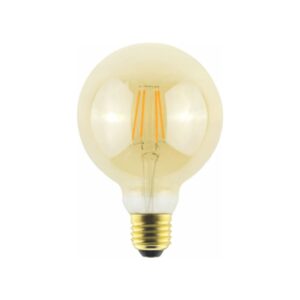 Lâmpada LED Bulbo Filamento G80 4W Bivolt 2000K E27 G-Light