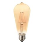 LAMPADA LED FILAMENTO ST64 2W 2400K E27 AVANT - Miniatura