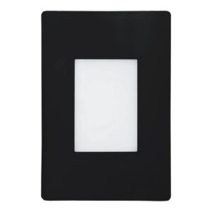LED BALIZADOR LITTEN PAREDE EMBUTIR 4X2 PRETO 2W BIV 3000K BLUMENAU