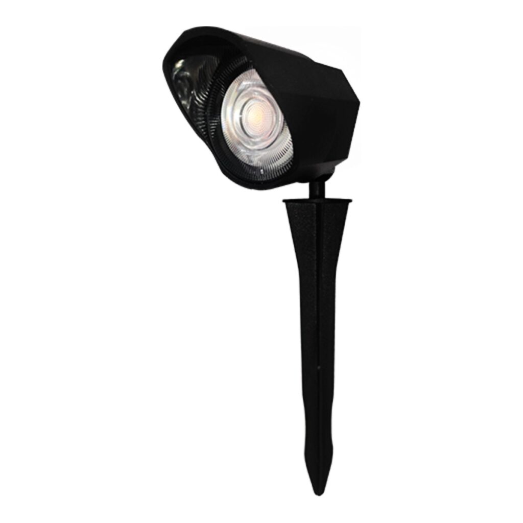LED ESPETO JARDIM 5W 2200K BIV PRETO AVANT