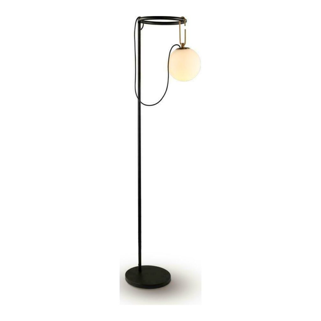 LUMINARIA DE PISO BERLOCK LP-115/1.170 BRONZE PRETO ITAMONT