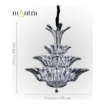 LUSTRE NAPOLI CRISTAL 30457 MANTRA - Miniatura