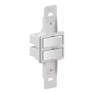 Miolo com 2 Interruptores Simples WEG Klin Branco – Ref. 20021-5