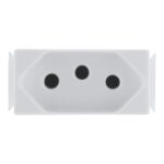 Módulo Tomada 2P+T 20 A Tramontina Aria 250 V Branco – Ref. 57217032 - Miniatura