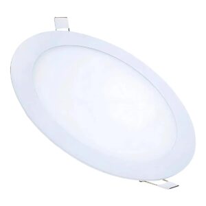 Painel LED Redondo de Embutir 18W 3000K Bivolt Avant/Empalux