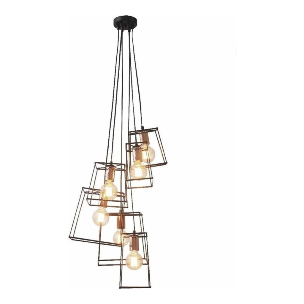 PENDENTE ARAMADO PRETO COBRE PD643 NEWLINE