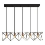 PENDENTE ARAMADO TINE PRETO/COBRE PD645 NEWLINE - Miniatura