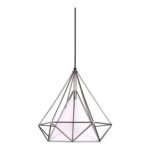 PENDENTE ARAMADO TRIANGULAR DIAMANTE 50x53CM QPD1045 NEWLINE - Miniatura