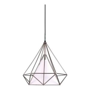 PENDENTE ARAMADO TRIANGULAR DIAMANTE 50x53CM QPD1045 NEWLINE