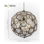 PENDENTE BALOR/DOURADO 30429 MANTRA - Miniatura