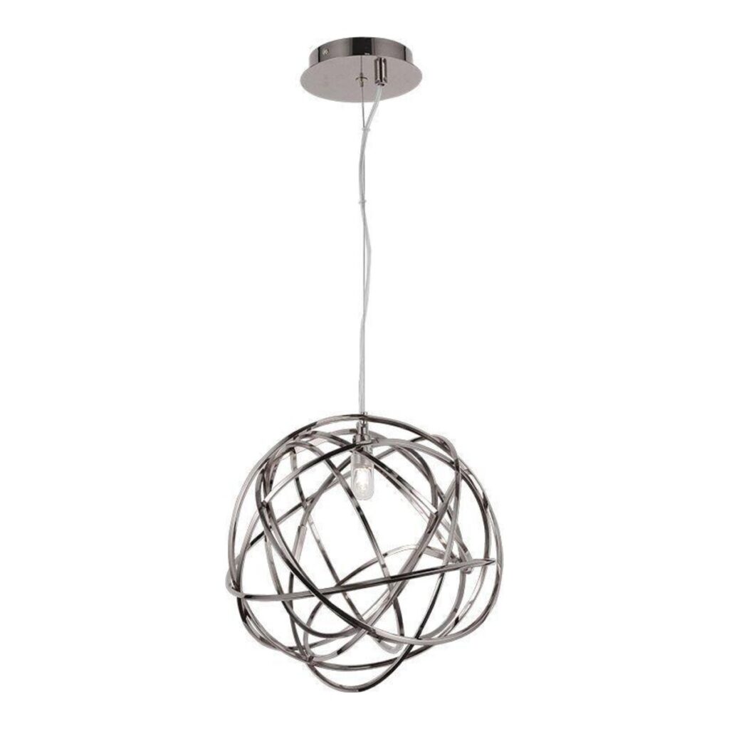 PENDENTE BELLO 1L G9 METAL NIQUEL CH2105-2 CHANDELIE