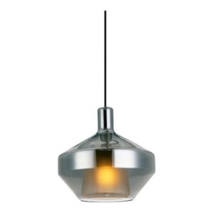 PENDENTE C/ VIDRO EXTERNO FUMÊ PD1096 NEWLINE