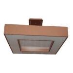 PENDENTE CHESS QUADRADO COBRE 60cm 181CO NEWLINE - Miniatura