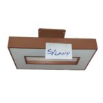 PENDENTE CHESS RETANGULAR COBRE 72cm 185CO NEWLINE - Miniatura