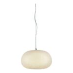 PENDENTE COTTON VIDRO COLMEIA FRISADO 34CM x 23,5CM BRANCO AC001 BELLA - Miniatura