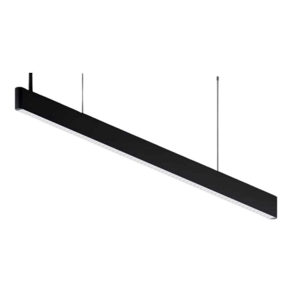 PENDENTE ESCRITORIO LED 4000K 40W PRETO PIX