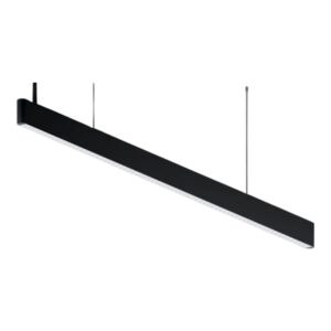 PENDENTE ESCRITORIO LED 4000K 40W PRETO PIX