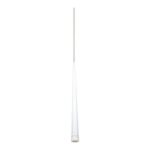 PENDENTE FILL CONICO METAL VIDRO BRANCO 60x5cm JO1096W BELLA - Miniatura