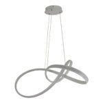 PENDENTE FLAT LED 30W 3000K BRANCO CH8588-1 CHANDELIE - Miniatura