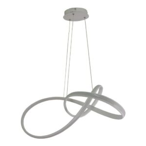 PENDENTE FLAT LED 30W 3000K BRANCO CH8588-1 CHANDELIE