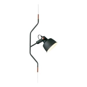 PENDENTE METAL/VIDRO CINZA 30x15x60cm PD1071-CZ NEWLINE