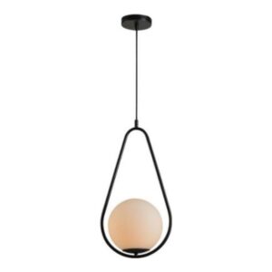 PENDENTE PEROLA GOTA 1XG45 PRETO