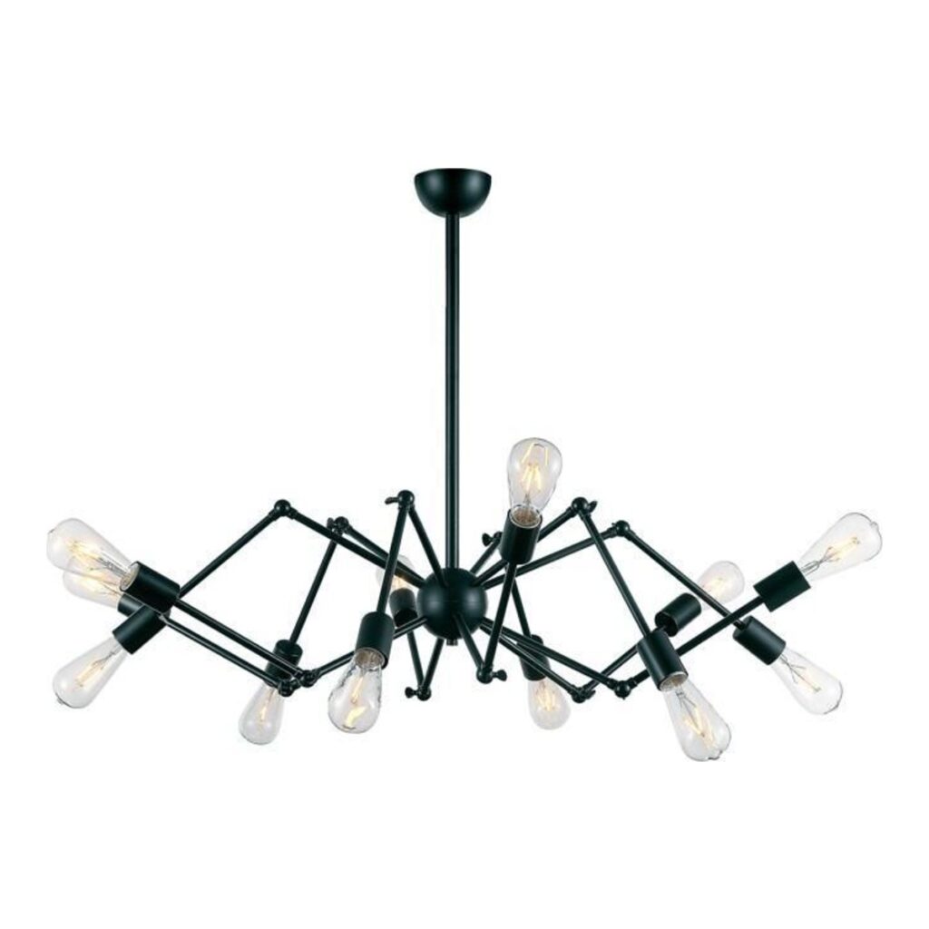 PENDENTE SPIDER METAL PRETO OURO VELHO 90×70 PD745 NEWLINE