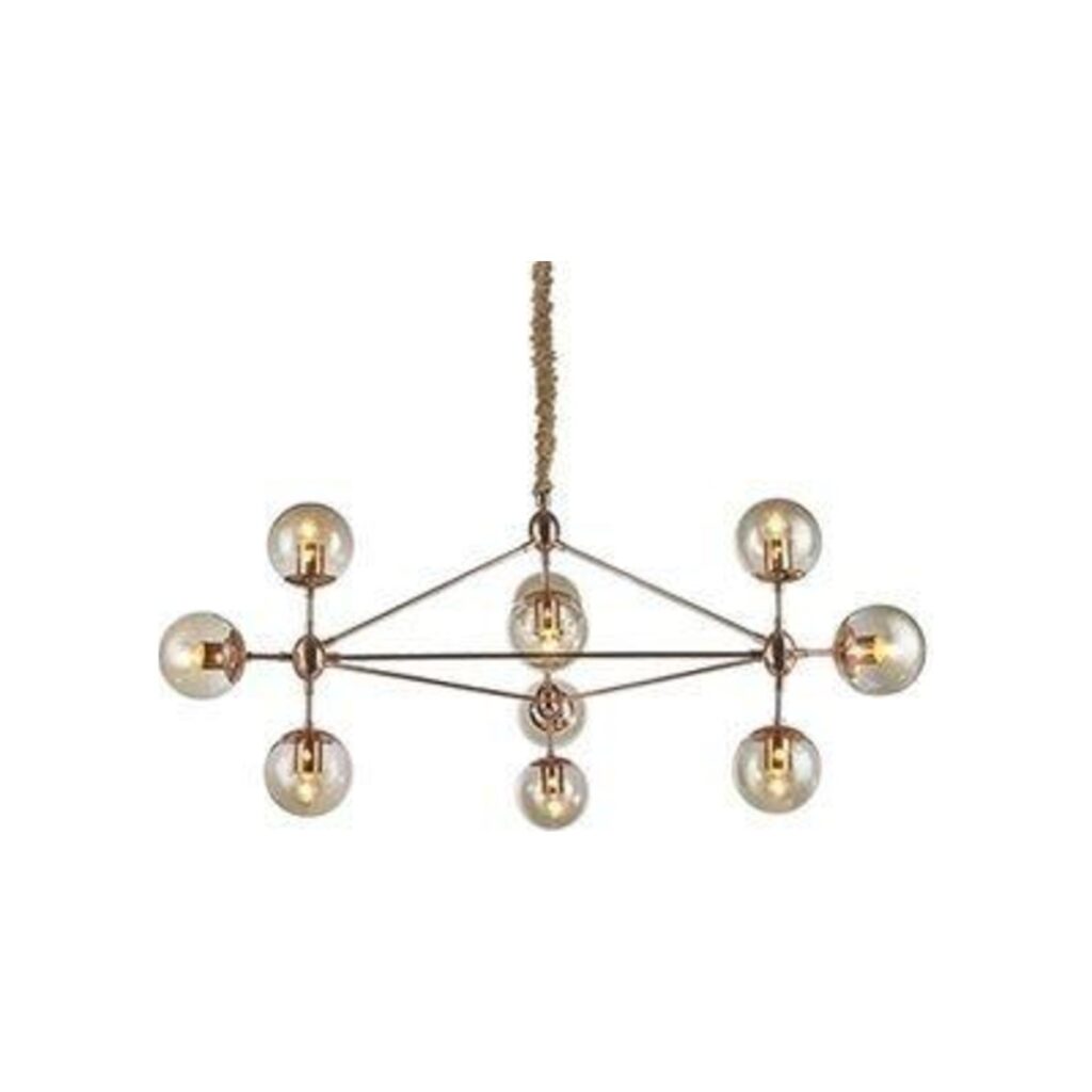 PENDENTE SPUTNIK COBRE 10L E27 CH2750-4 CHANDELIE