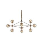 PENDENTE SPUTNIK COBRE 10L E27 CH2750-4 CHANDELIE - Miniatura