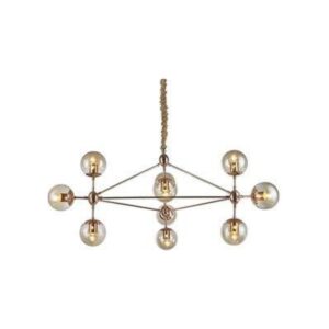PENDENTE SPUTNIK COBRE 10L E27 CH2750-4 CHANDELIE