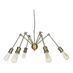 PENDENTE SPUTNIK DOURADO 63x28cm PD1011OV NEWLINE
