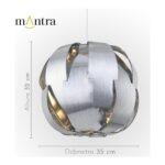 PENDENTE STARK CROMADO 30337 MANTRA - Miniatura