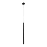 PENDENTE TUBE DE ALUMÍNIO LED 3W 3000K PRETO CH2088-1 CHANDELIE - Miniatura