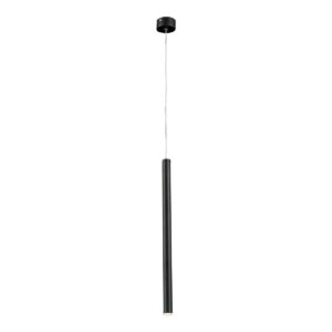 PENDENTE TUBE DE ALUMÍNIO LED 3W 3000K PRETO CH2088-1 CHANDELIE
