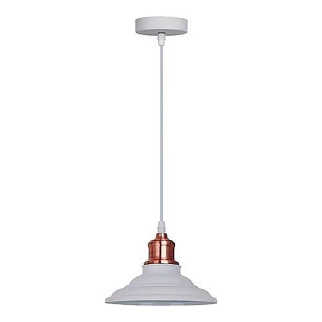 PENDENTE VEGA BRANCO METAL QPD1163BR NEWLINE