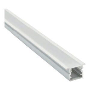 Perfil Baby 8 mm de Embutir para Fita LED Branco 1 m Gaya – Ref. 1264