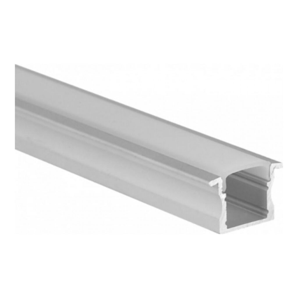 PERFIL LED EMBUTIR BRANCO 25MM 2M S/ MOLAS