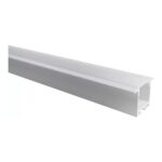 PERFIL LED EMBUTIR BRANCO 36MM 2M C/ MOLAS - Miniatura