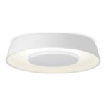 PLAFON EMBUTIDO REDONDO DOUX 23W 3000K BRANCA ITAMONT - Miniatura