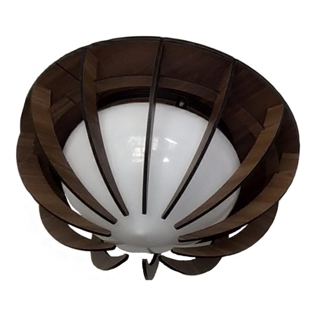 PLAFON MDF CORAÇÃO VIDRO MPL-129 BABILUX