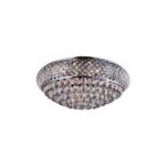 PLAFON MONTEREY 9L G9 DE CRISTAL K9 TRANSPARENTE 600X260MM CH0221 CHANDELIE - Miniatura