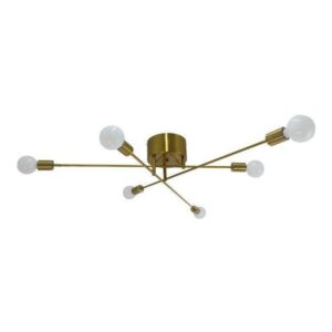 PLAFON SPUTNIK BRONZE 6L E27 CH2756-2 CHANDELIE