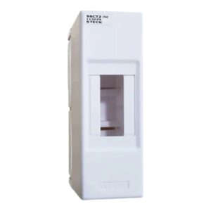 Quadro de Distribuição de Sobrepor 2 DIN Combi Box Porta Opaca IP40 Steck – Ref. SSCT2