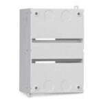 Quadro de Distribuição de Sobrepor 4 DIN Porta Opaca IP40 Branco Steck – Ref. SSCT4 - Miniatura