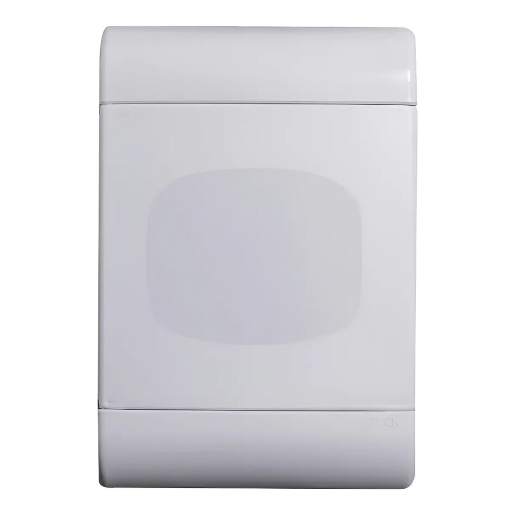 Quadro PVC Sobrepor 5 DIN Branco Steck SCV5PO