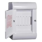 Quadro PVC Sobrepor 5 DIN Branco Steck SCV5PO - Miniatura
