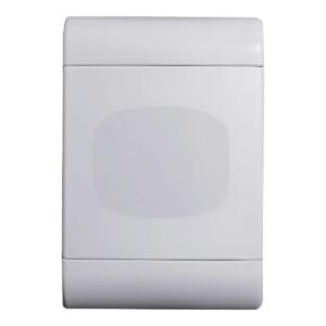 Quadro PVC Sobrepor 5 DIN Branco Steck SCV5PO