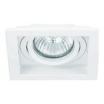 SPOT EMBUTIDO QUAD CONECTA AR111 BRANCO NS7111B BELLA - Miniatura