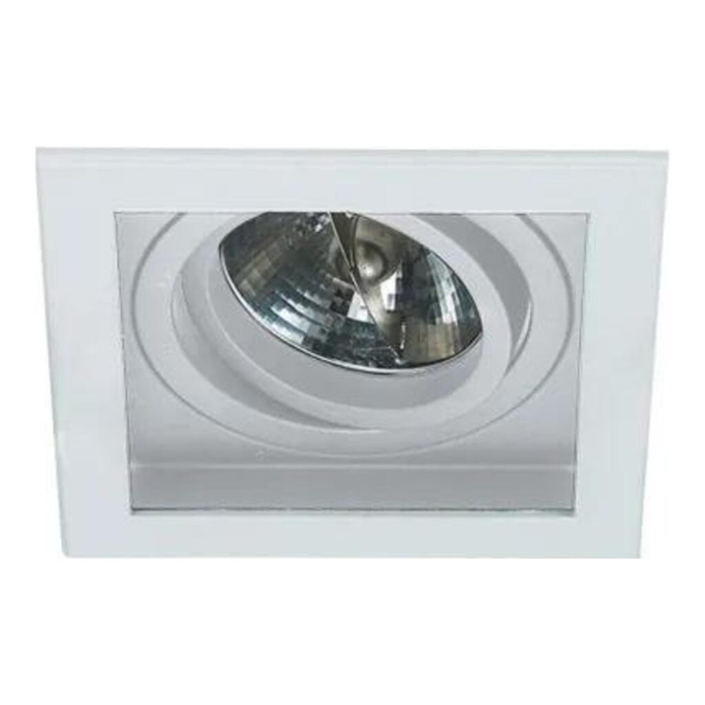 SPOT EMBUTIDO QUAD CONECTA AR70 BRANCO NS7701B BELLA