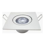 SPOT EMBUTIDO QUADRADO 4000K 5W MR16 - Miniatura